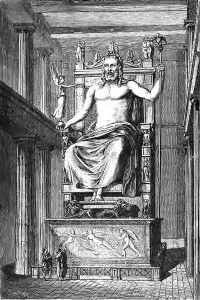 7. Статуя Зевса в Олимпе